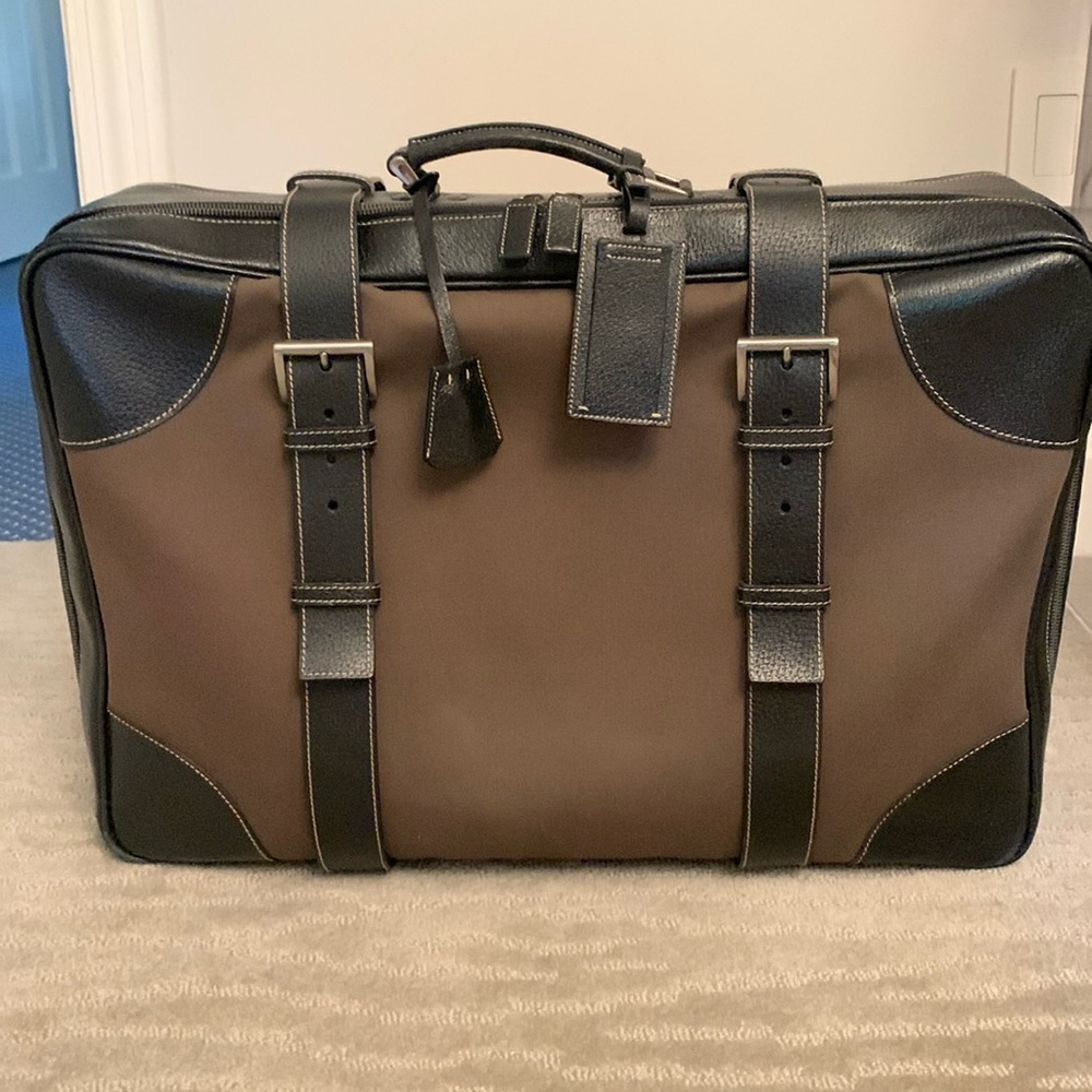 Extraordinary Prada Weekend Suitcase